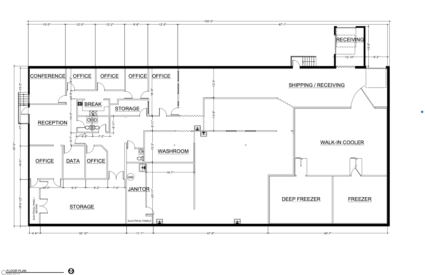 9019 Governors Row, Dallas, TX à louer Plan d’étage– Image 1 sur 1