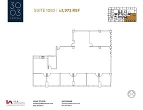 3003 N Central Ave, Phoenix, AZ à vendre Plan d’étage– Image 1 sur 1