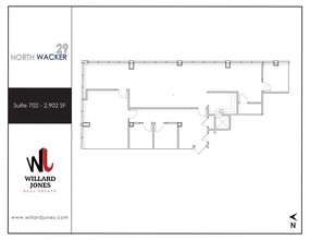 29 N Wacker Dr, Chicago, IL à louer Plan d’étage– Image 1 sur 1