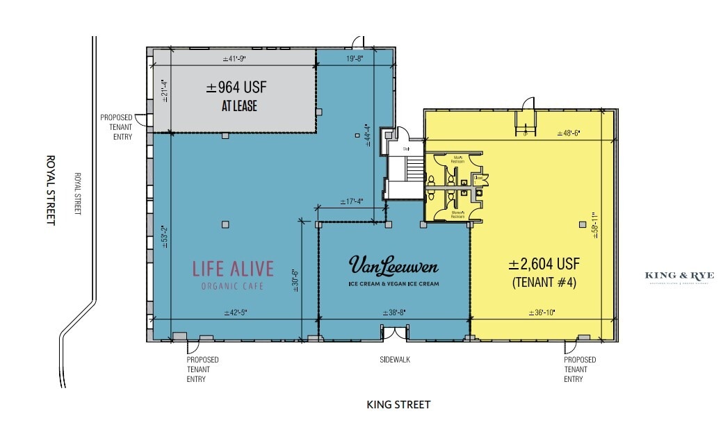 480 King St, Alexandria, VA à louer Plan d’étage– Image 1 sur 1