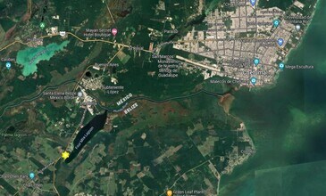 4 Mile Lagoon, Corozal, Zz - Vue aérienne vue de carte - Image1