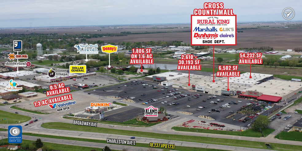 700 Broadway Ave E, Mattoon, IL à louer - Photo de l’immeuble – Image 2 sur 7