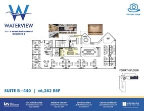2111 E Highland Ave, Phoenix, AZ à louer Plan d’étage– Image 1 sur 1