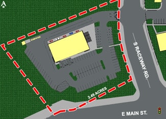 Plus de détails pour Main St. and Raceway Rd., Indianapolis, IN - Terrain à louer
