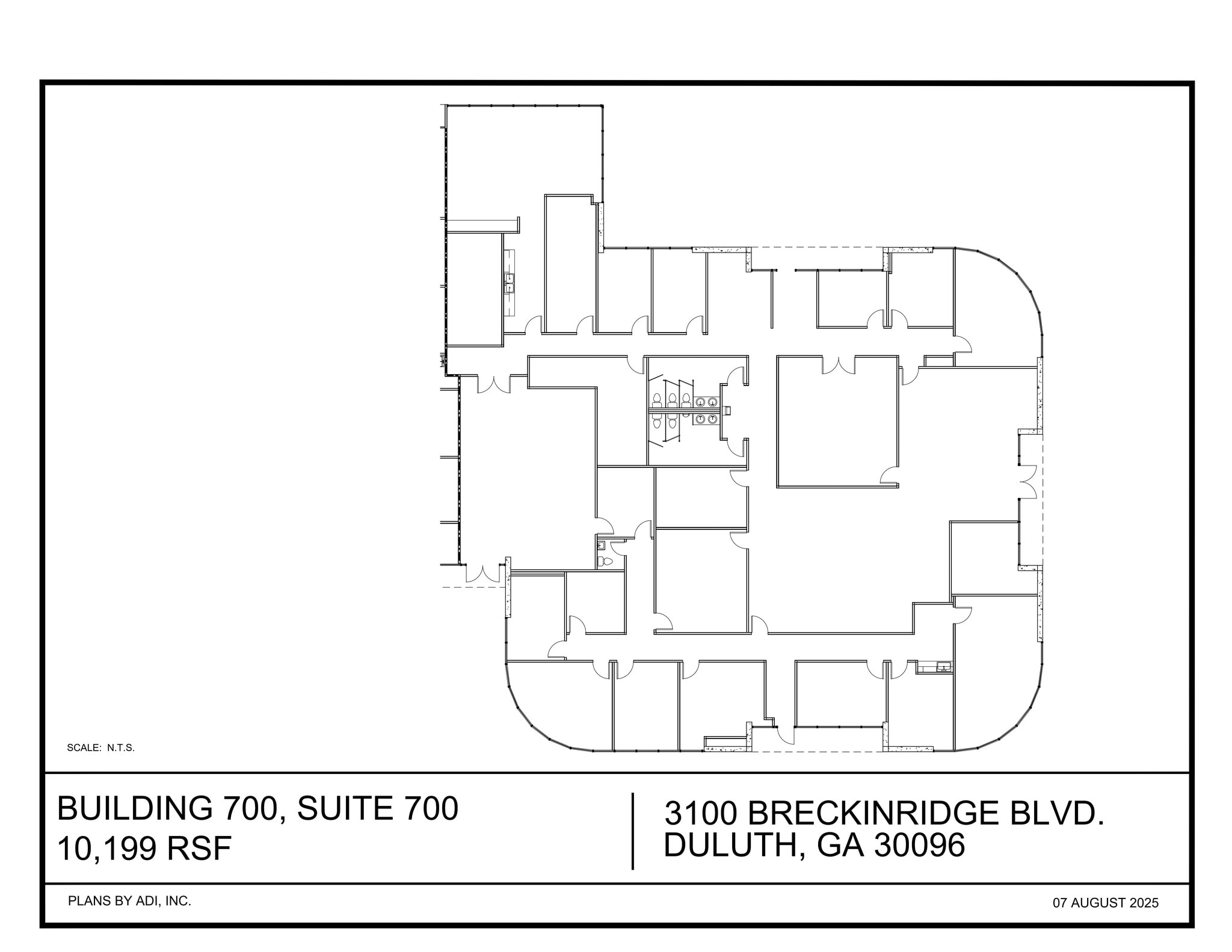 3100 Breckinridge Blvd, Duluth, GA à louer Plan de site– Image 1 sur 1