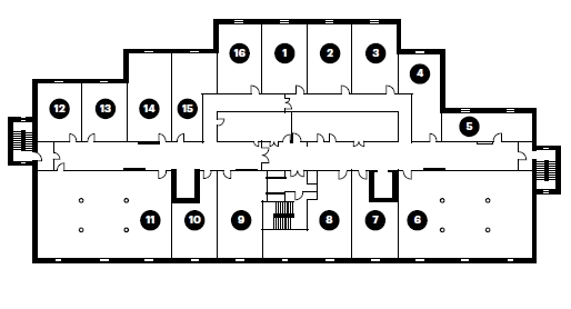 2 Dawson Rd, Glasgow à louer Plan d’étage– Image 1 sur 2