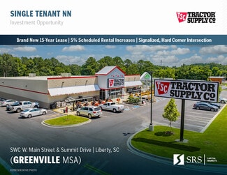 Plus de détails pour SWC W. Main Street & Summit Drive, Liberty, SC - Local commercial à vendre