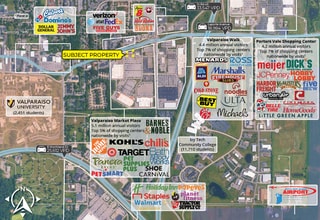2510 Laporte Ave, Valparaiso, IN - Vue aérienne  vue de carte