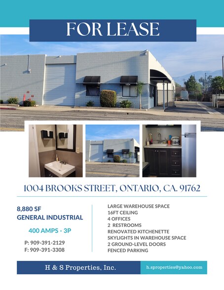 1004 W Brooks St, Ontario, CA à louer - Photo de l’immeuble – Image 2 sur 7