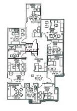 500 Jesse Jewell Pkwy SE, Gainesville, GA à louer Plan d’étage– Image 1 sur 6