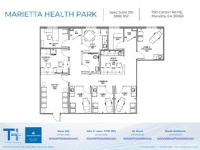 780 Canton Rd NE, Marietta, GA à louer Plan d’étage– Image 1 sur 1
