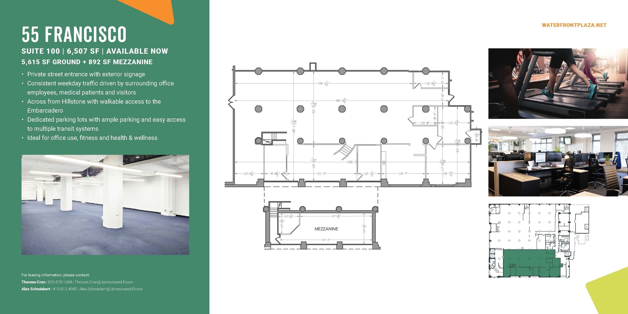 55 Francisco St, San Francisco, CA à louer Plan d’étage– Image 1 sur 6