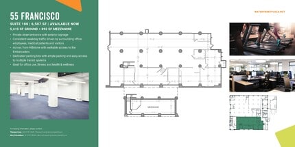 55 Francisco St, San Francisco, CA à louer Plan d’étage– Image 1 sur 6