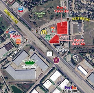 Plus de détails pour Beltway 8 & West Airport Blvd, Houston, TX - Terrain à vendre