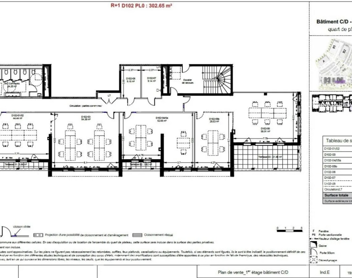 Boulevard Michael Faraday, Serris, SEM 77700 - Lot OVBUR22062 - - Plan d’étage - Image 1 of 1