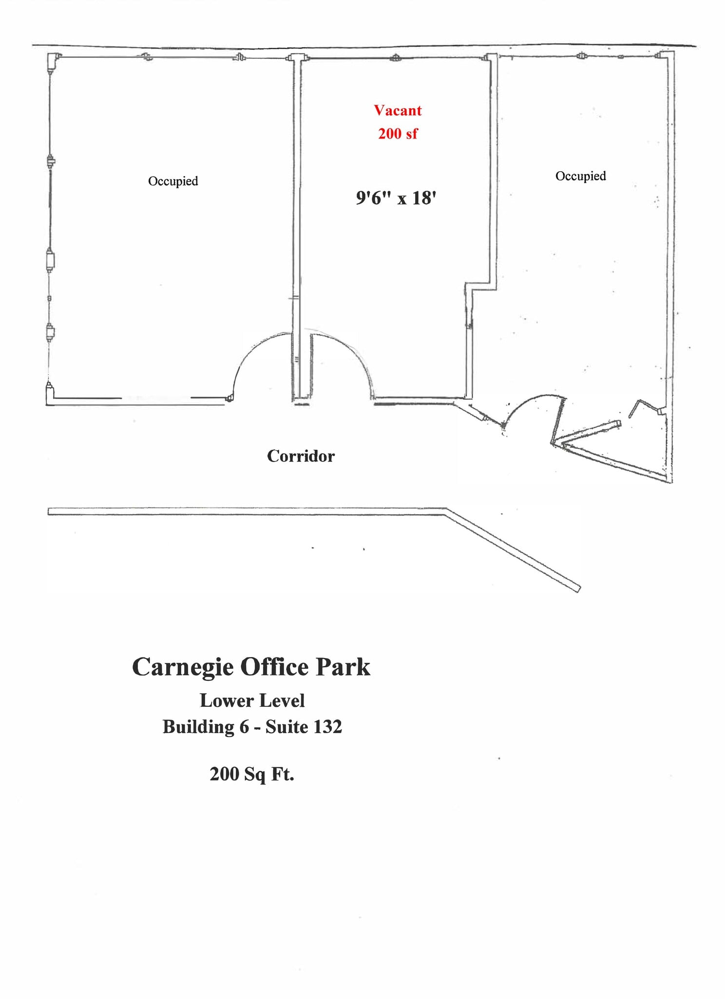 600 N Bell Ave, Carnegie, PA à louer Plan de site– Image 1 sur 1