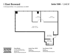 1 E Broward Blvd, Fort Lauderdale, FL à louer Photo intérieure– Image 1 sur 1