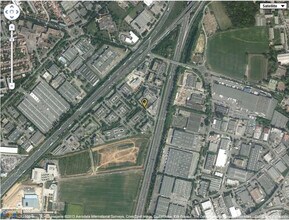 Antony - Vue aérienne  vue de carte