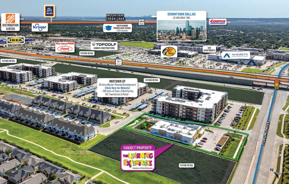 2008 S Forum Dr, Grand Prairie, TX à vendre - Photo de l’immeuble – Image 3 sur 7