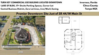 Plus de détails pour 401 Tompkins St, Inverness, FL - Local commercial à vendre