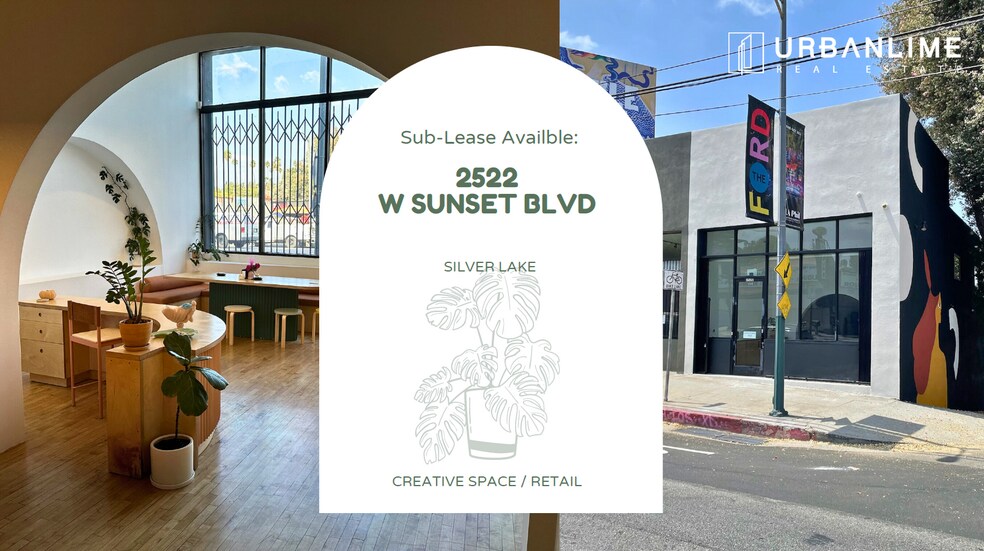2520-2522 W Sunset Blvd, Los Angeles, CA à louer - Photo de l’immeuble – Image 1 sur 7