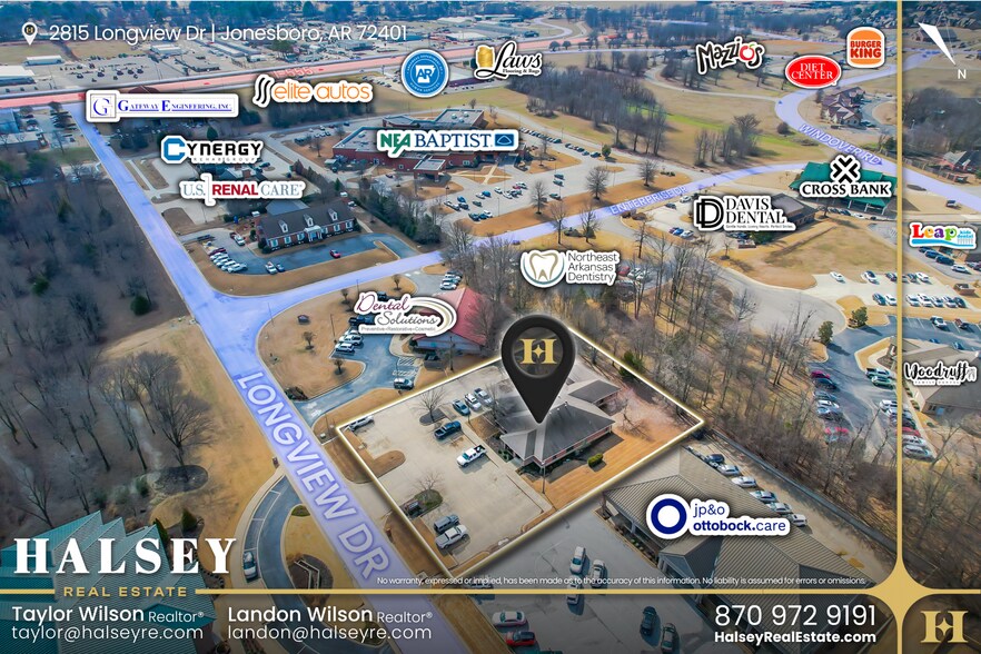 2815 Longview Dr, Jonesboro, AR à vendre - Photo de l’immeuble – Image 3 sur 6