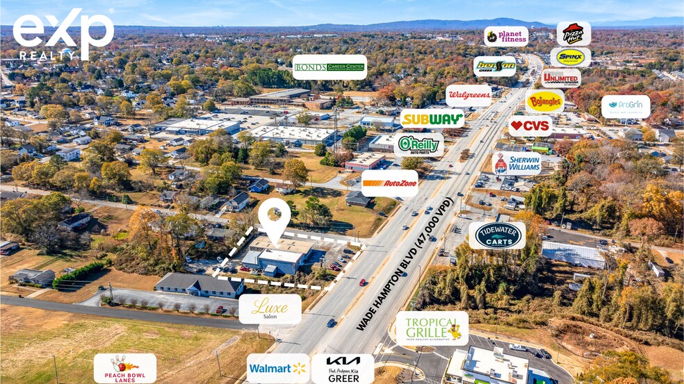 14629 E Wade Hampton Blvd, Greer, SC à vendre - Plan de site – Image 2 sur 41