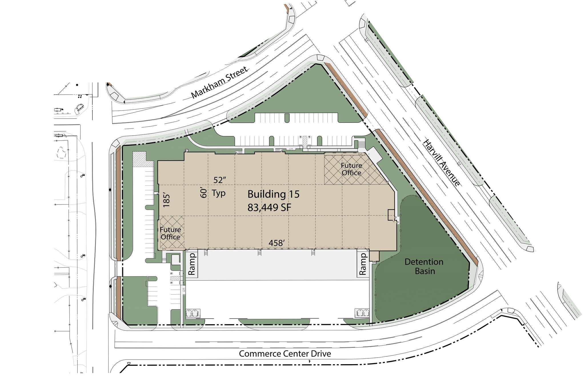 18519 Harvill Ave, Perris, CA à louer Plan de site– Image 1 sur 1