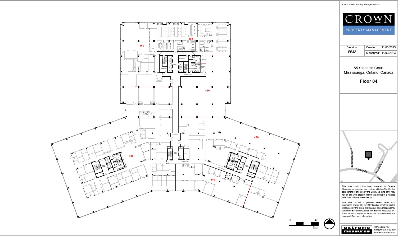 55 Standish Ct, Mississauga, ON à louer Plan d’étage– Image 1 sur 1