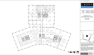 55 Standish Ct, Mississauga, ON à louer Plan d’étage– Image 1 sur 1