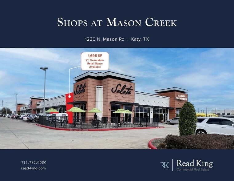 1230 N Mason Rd, Katy, TX à louer - Photo de l’immeuble – Image 1 sur 1