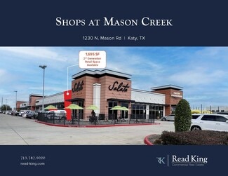Plus de détails pour 1230 N Mason Rd, Katy, TX - Local commercial à louer