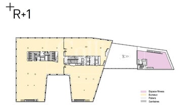 126 Boulevard Macdonald, Paris à louer Plan d’étage– Image 1 sur 4