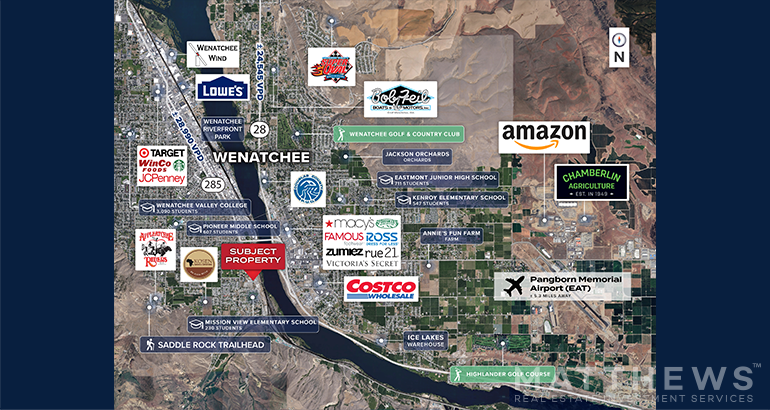 1536 Wenatchee Ave, Wenatchee, WA à vendre - Photo de l’immeuble – Image 3 sur 4