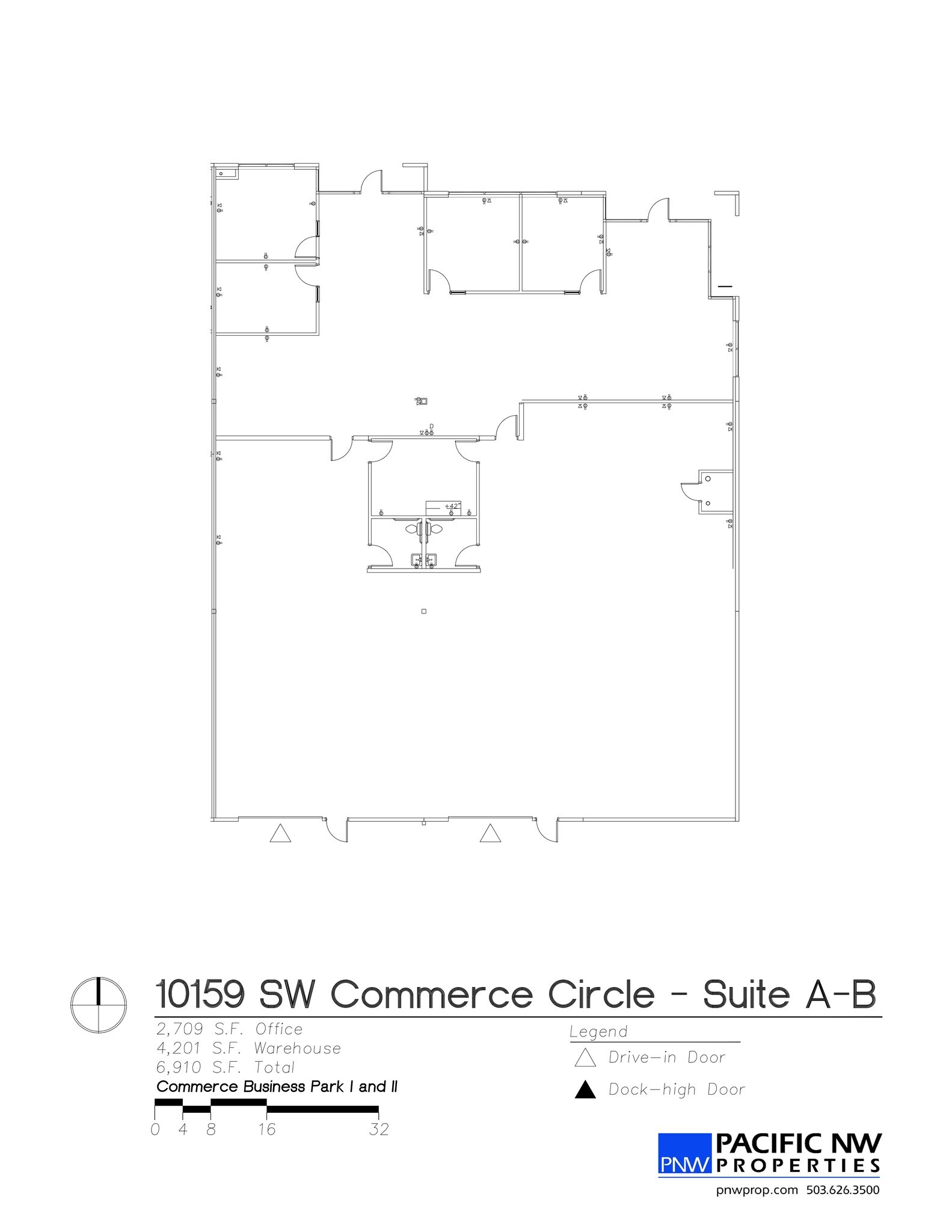 10159 SW Commerce Cir, Wilsonville, OR à louer Plan de site– Image 1 sur 1