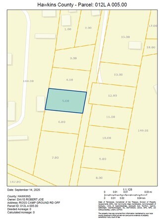 Plus de détails pour Ross Campground, Church Hill, TN - Terrain à vendre