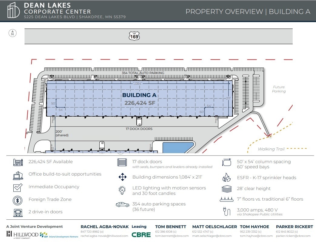5201 Dean Lakes Blvd, Shakopee, MN à louer Plan d’étage– Image 1 sur 1