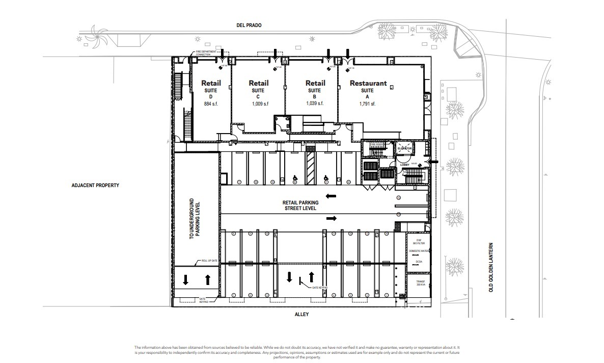 24722 Del Prado, Dana Point, CA à louer Plan de site– Image 1 sur 1