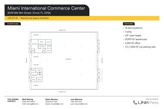 7950-7966 NW 14th St, Miami, FL à louer Plan de site– Image 1 sur 1