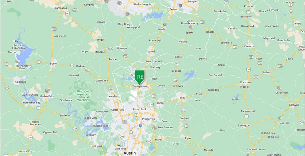 900-930 N Austin Ave, Georgetown, TX à louer - Photo de l’immeuble – Image 2 sur 10