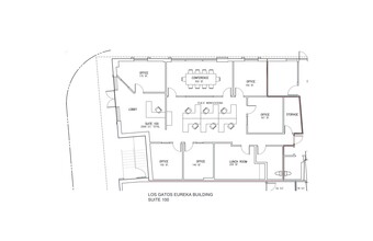 236 N Santa Cruz Ave, Los Gatos, CA à louer Plan de site– Image 2 sur 2