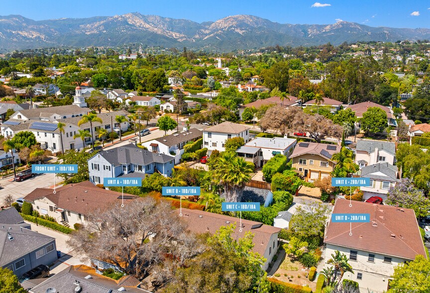 19 W Padre St, Santa Barbara, CA à vendre - Aérien – Image 3 sur 16