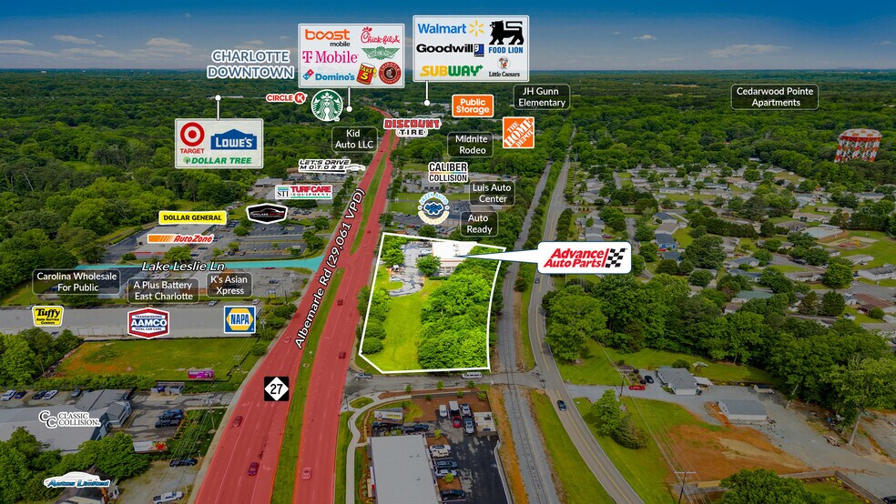 10025 Albemarle Rd, Charlotte, NC à vendre - Photo de l’immeuble – Image 3 sur 5