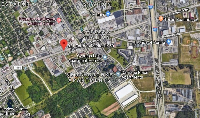 821 Fm 1960, Houston, TX à vendre - Aérien – Image 2 sur 8