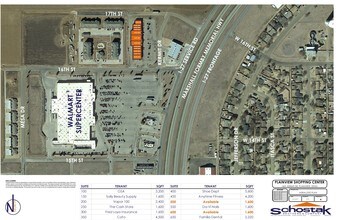 1601 Kermit St, Plainview, TX - Vue aérienne  vue de carte