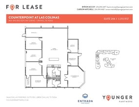 8101 Ridgepoint Dr, Irving, TX à louer Plan d’étage– Image 1 sur 6