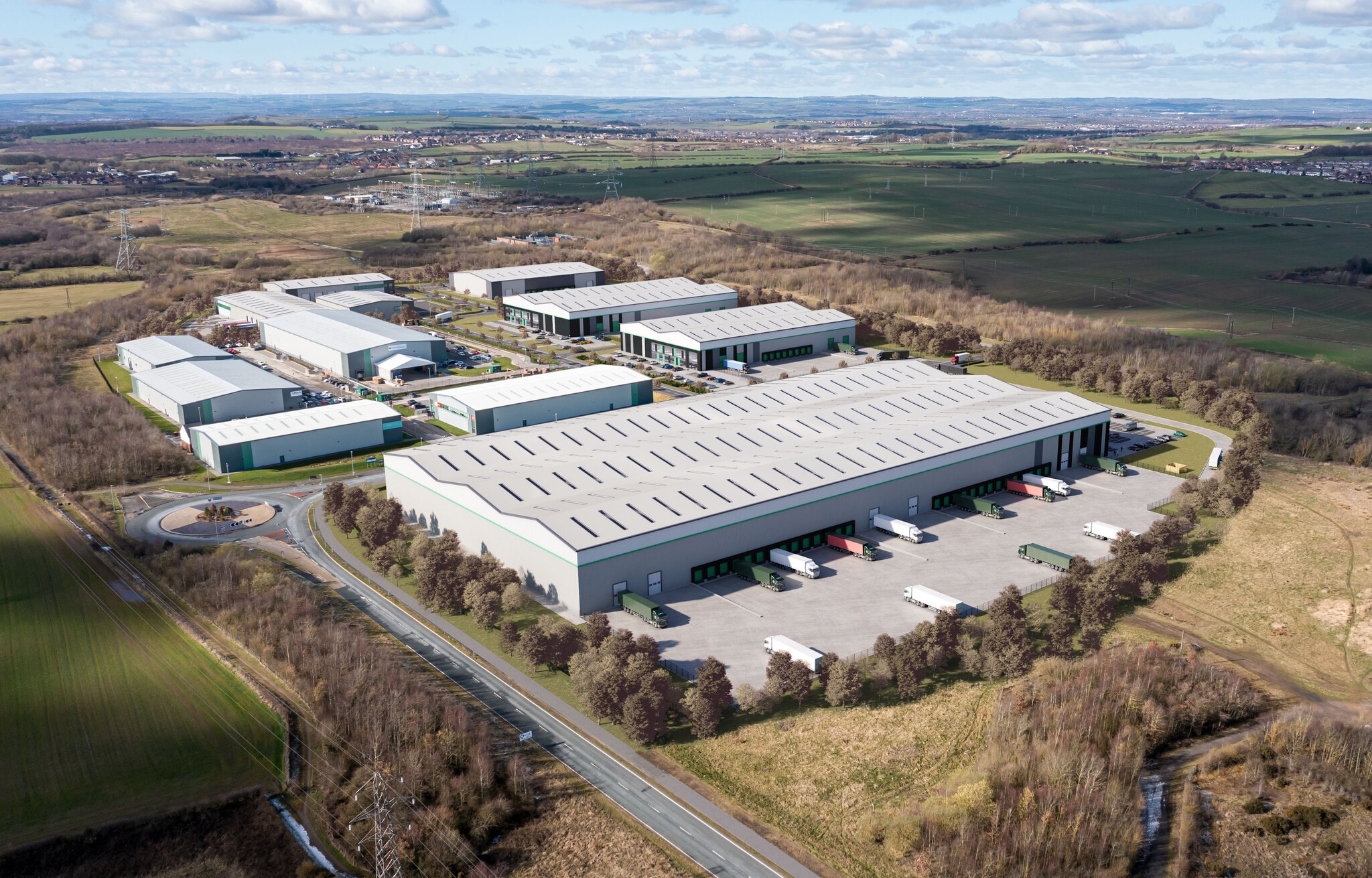 A19, Seaham à louer Aérien– Image 1 sur 2