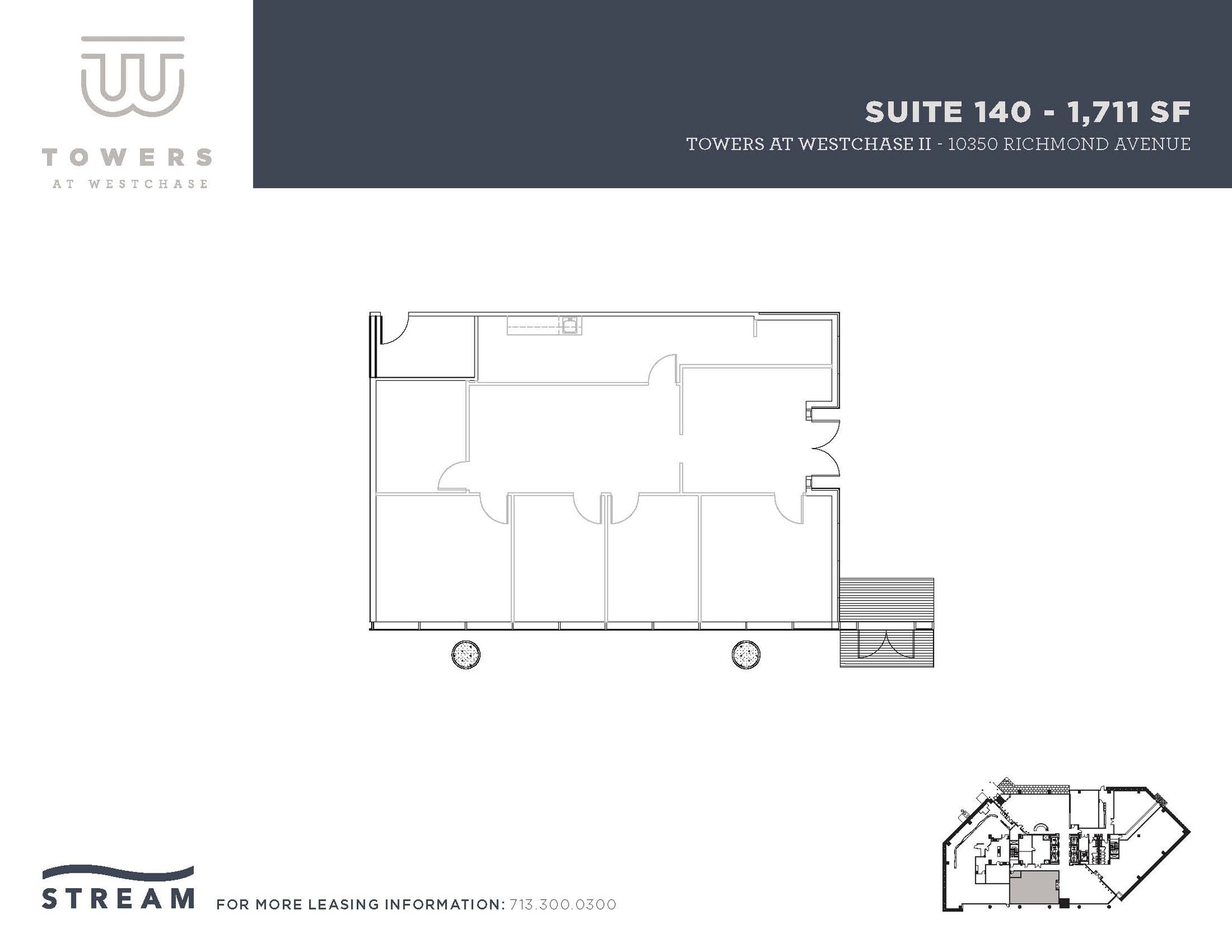 10350 Richmond Ave, Houston, TX à louer Plan d’étage– Image 1 sur 1