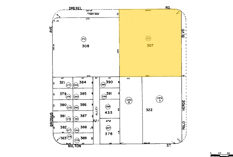 5700-5702 S Palo Verde Rd, Tucson, AZ à vendre - Plan cadastral – Image 3 sur 3