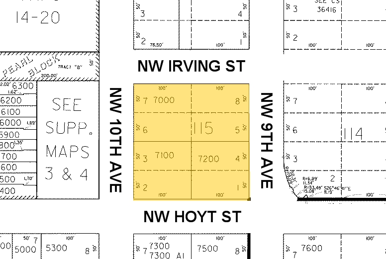 600-630 NW 10th Ave, Portland, OR à louer - Plan cadastral – Image 3 sur 51